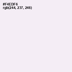 #F4EDF6 - Amour Color Image