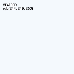 #F4F9FD - Zircon Color Image