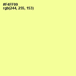 #F4FF99 - Texas Color Image