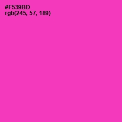 #F539BD - Persian Rose Color Image