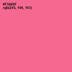 #F5688F - Froly Color Image