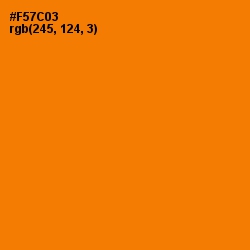 #F57C03 - Chilean Fire Color Image