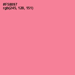 #F58097 - Geraldine Color Image