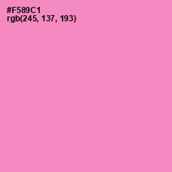 #F589C1 - Shocking Color Image