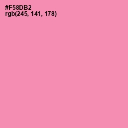 #F58DB2 - Mauvelous Color Image