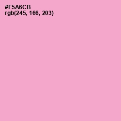 #F5A6CB - Illusion Color Image