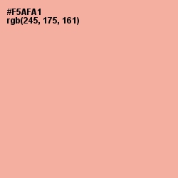 #F5AFA1 - Rose Bud Color Image