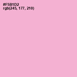 #F5B1D2 - Cotton Candy Color Image