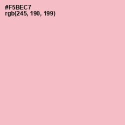 #F5BEC7 - Cotton Candy Color Image