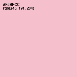 #F5BFCC - Cupid Color Image