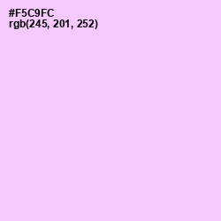 #F5C9FC - French Lilac Color Image