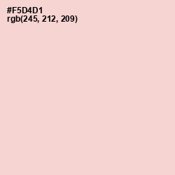 #F5D4D1 - Cosmos Color Image