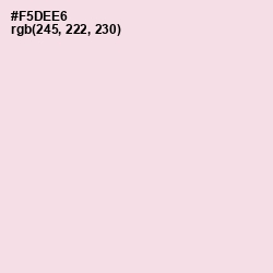 #F5DEE6 - We Peep Color Image