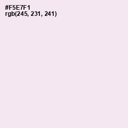 #F5E7F1 - Amour Color Image