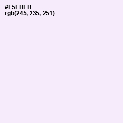 #F5EBFB - Blue Chalk Color Image