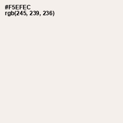 #F5EFEC - Soft Peach Color Image