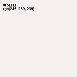 #F5EFEF - Soft Peach Color Image