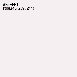 #F5EFF1 - Amour Color Image