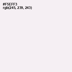 #F5EFF3 - Amour Color Image