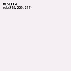 #F5EFF4 - Amour Color Image