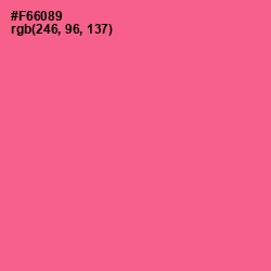 #F66089 - Froly Color Image