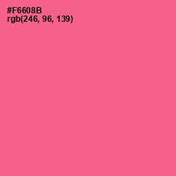 #F6608B - Froly Color Image