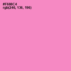 #F688C4 - Shocking Color Image