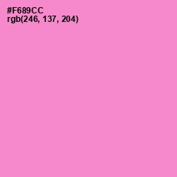 #F689CC - Shocking Color Image