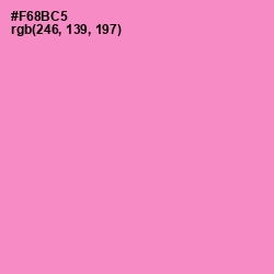 #F68BC5 - Shocking Color Image