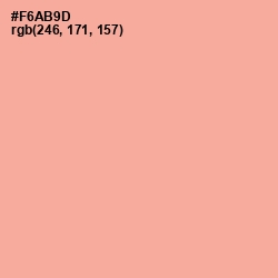 #F6AB9D - Mona Lisa Color Image