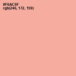 #F6AC9F - Mona Lisa Color Image