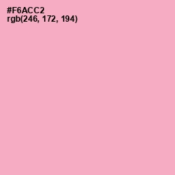 #F6ACC2 - Illusion Color Image