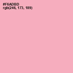 #F6ADBD - Sundown Color Image