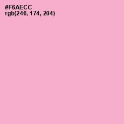 #F6AECC - Illusion Color Image