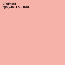 #F6B1A8 - Rose Bud Color Image