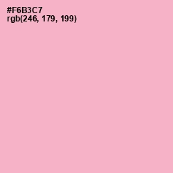 #F6B3C7 - Lavender Pink Color Image