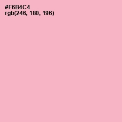 #F6B4C4 - Lavender Pink Color Image