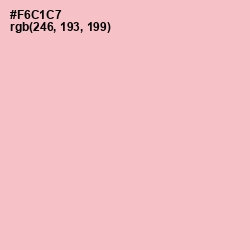 #F6C1C7 - Pink Color Image