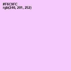 #F6C9FC - French Lilac Color Image