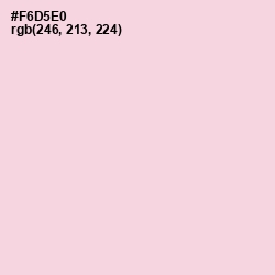 #F6D5E0 - Pig Pink Color Image