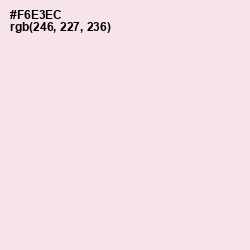 #F6E3EC - Prim Color Image