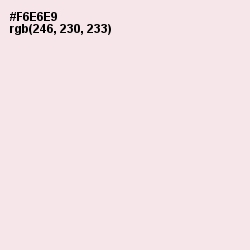 #F6E6E9 - Prim Color Image