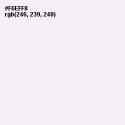#F6EFF8 - Selago Color Image