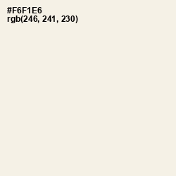 #F6F1E6 - Merino Color Image