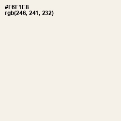 #F6F1E8 - Pampas Color Image
