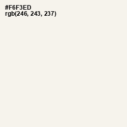 #F6F3ED - Pampas Color Image
