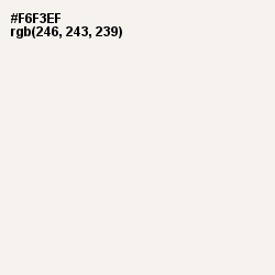 #F6F3EF - Pampas Color Image