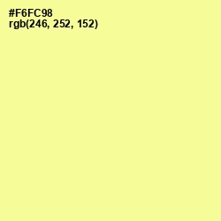 #F6FC98 - Texas Color Image