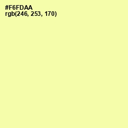#F6FDAA - Tidal Color Image
