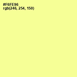 #F6FE96 - Texas Color Image